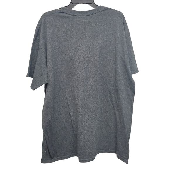 Gildan Mens XL PolyCotton Dodge Short Sleeve Crew Neck Tee Shirt - Picture 3 of 4